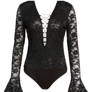 WAYF lace bodysuit